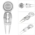 thumbnail image 3 of Golf Divot Repair Tool, Zinc Alloy Divot Tool, Portable Durable Practicing for Training Men Outdoor, 3 of 7