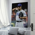thumbnail image 3 of Yu Darvish Canvas Poster Wall Art Picture Painting Poster Canvas Print Posters Artworks Bedroom Living Room Decor 20x30inch(50x75cm), 3 of 6