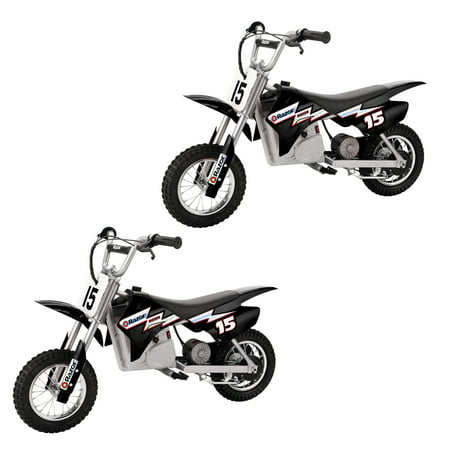 Razor MX400 Dirt Rocket Electric Toy Motocross Motorcycle Bike, Black (2