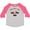 Heather and Hot Pink, variant on Kawaii How I Roll Sushi Boys or Girls Toddler T-Shirt