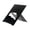 Black, variant on R-GO Flexible & Height Adjustable Riser Stand - Silver