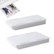 thumbnail image 5 of Organizador deslizable autoadhesivo debajo del escritorio, caja de almacenamiento extraíble oculta para herramientas de maquillaje, bolígrafos y artículos de papelería., 5 of 8
