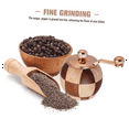 thumbnail image 5 of Hand Crank Wooden Pepper Grinder. Manual Salt and Pepper Grinder, Modern Wooden Spice Shaker for Home Cooking, 5 of 7