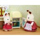 thumbnail image 3 of Epoch Sylvanian Families Sylvanian Family Doll set chocolat rabbit Mother furniture set DF-08, 3 of 3