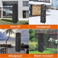 thumbnail image 5 of AURA Patio Heater Cover ,210D Oxford Fabric Garden Protector Cover, for Pyramid Stand Up Heater ,Heavy Duty Waterproof Cover (221x61x53cm), 5 of 5