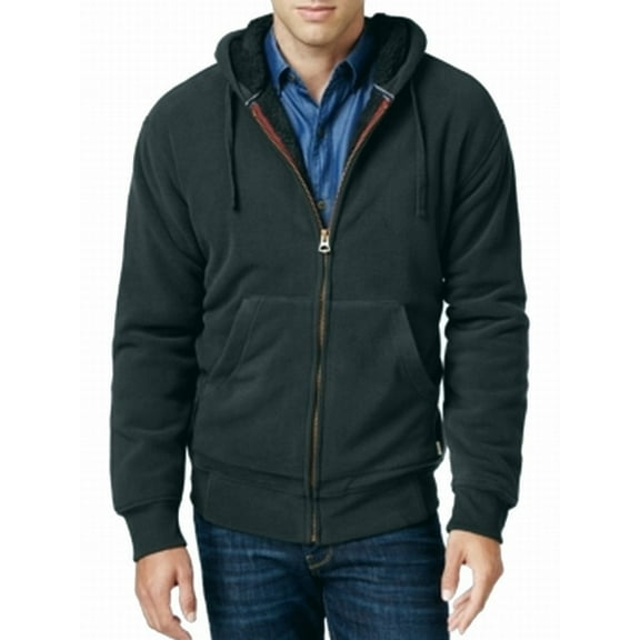 Weatherproof NEW Green Pine Mens Size Medium M Faux Sherpa Lined Jacket