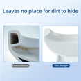 thumbnail image 3 of One-Piece Toilet,Dual Flush Elongated Toilet with Soft Close Seat, High-Efficiency Supply, White, 3 of 7