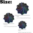 thumbnail image 2 of 3D Printed Expanded Sensory Fidget Star - Sensory Fidget Star with Handle, Colorful Whirling Spiral Design, 2025 New Star Shaped Fidget Star, 2 of 7