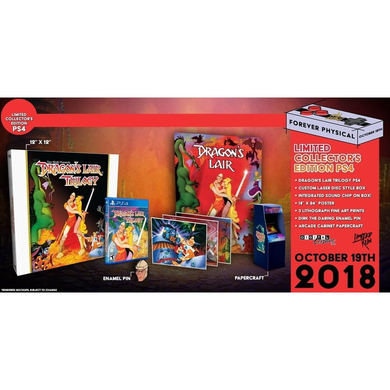 Dragon's Lair Trilogy - Classic Edition - Limited Run #183 [Sony