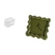 thumbnail image 5 of caso de tejido,Caja de almacenamiento de papel higiénico para montaje en pared,Reloj de pared,Reloj de pared decorativo para baño o dormitorio,Reloj de pared cuadrado silencioso,sin, 5 of 8