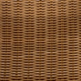 thumbnail image 4 of Christopher Knight Home Outdoor Wood Dining Armchair with Cushion, Wicker Seat and Backrest, Teak+Beige, Set of 2, 4 of 12