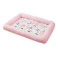 thumbnail image 2 of Alfombrilla refrescante para perros, colchoneta para dormir, cama para gatos, manta térmica y cojín para gatos - Rosa Rosa XL, 2 of 9
