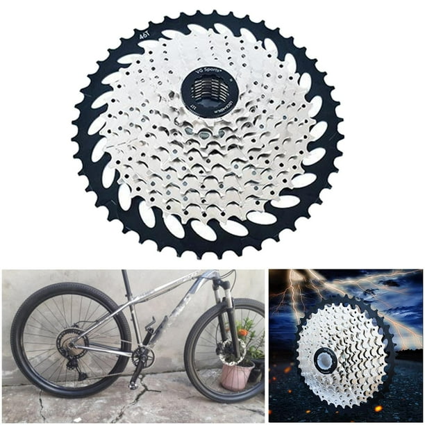 Rueda libre múltiple de 8 9 10 velocidades, Cassette de volante de alta resistencia para bicicleta 11-25T/46T 10 velocidades 11-46T Cola Cassette de bicicleta Freewheel
