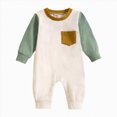 thumbnail image 7 of CAUYDY Baby Boy Gift Newborn Clothes 0 3 6 9 Months 1T 2T Preemie Long Sleeve Sleepwear Fall Winter Infant Boys Romper Toddler Pajamas Green for Sizes 18-24 Months, 7 of 7