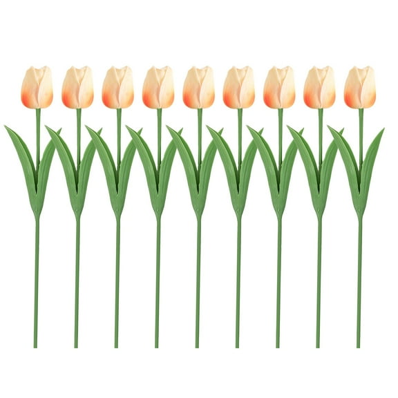 9Pcs Mini Artificial Flowers for Home Kitchen Decor Wedding Bouquet Centerpieces Party Decorations Mother Day Gift Spring Easter Floral Arrangements Table Centerpiece Craft Supplies DIY Decor