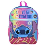 Disney Stitch Love At First Bite 16 Inch Backpack