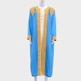 thumbnail image 4 of Men's Modern Middle Robe Thobe for Daily Wear – Long Sleeve Kaftan Tunic for Relaxed Comfort and Everyday Style, 4 of 7