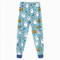 thumbnail image 7 of NOLDARES Baby and Kids' Sibling Matching Halloween and Holiday Funny Prints Pajama Sets, 7 of 7