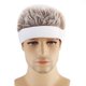 thumbnail image 3 of Hombres Mujeres Peluca Color Sólido Gorra de Béisbol Hip Hop Versátil Gorra de Sol Visera Sombrero Peluca, 3 of 3