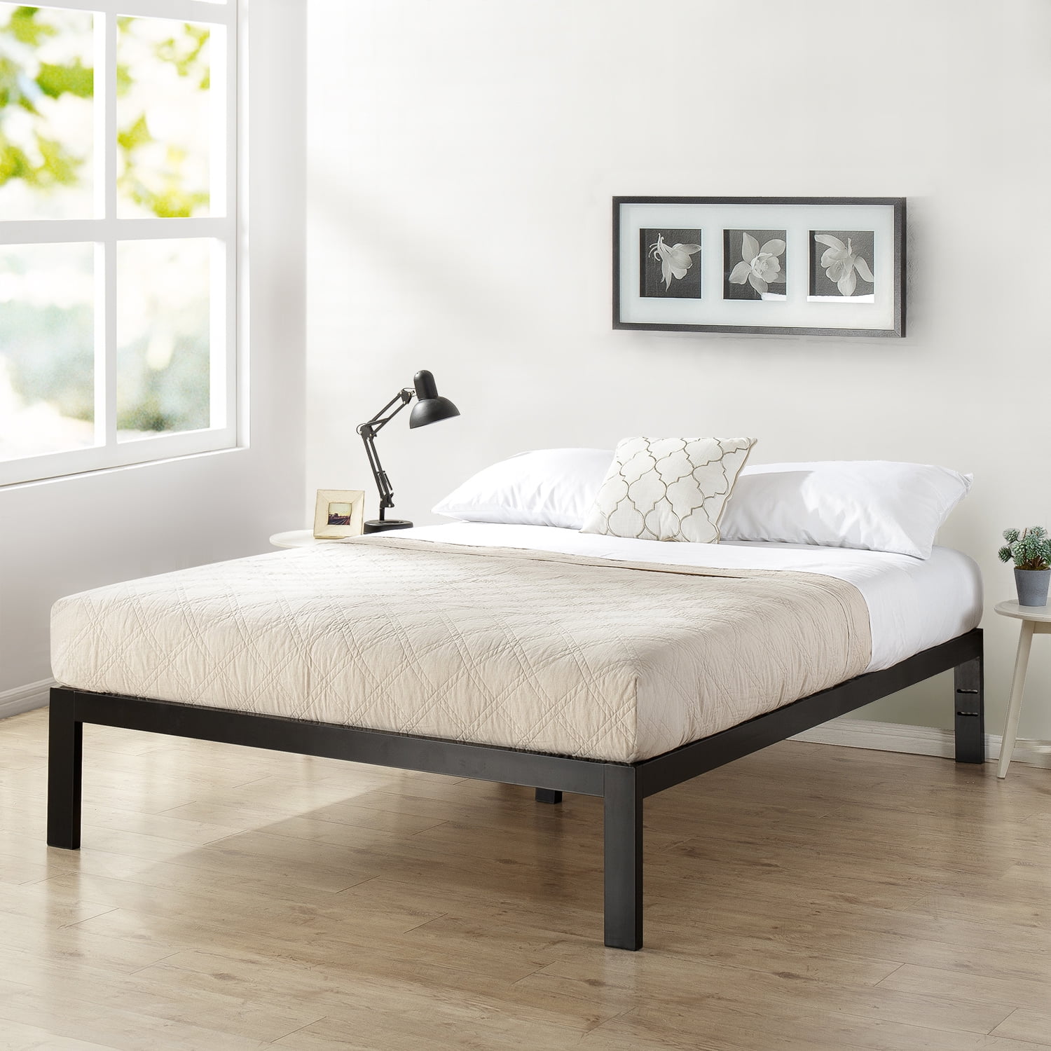 Mainstays Metal Platform Bed Frame, Multiple Sizes