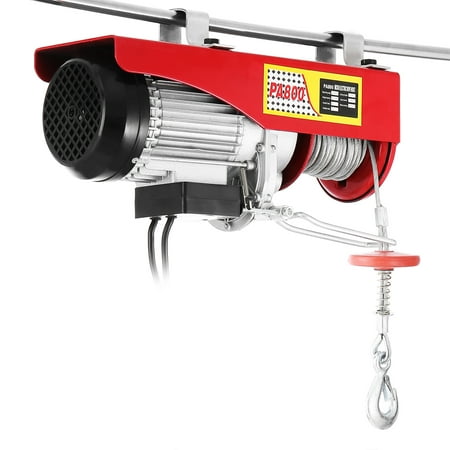 - BestEquip Electric Hoist Lift 1500LBS 680KG Overhead Electric Hoist 110V Electric Wire Hoist Remote Control Garage Auto Shop Overhead Lift