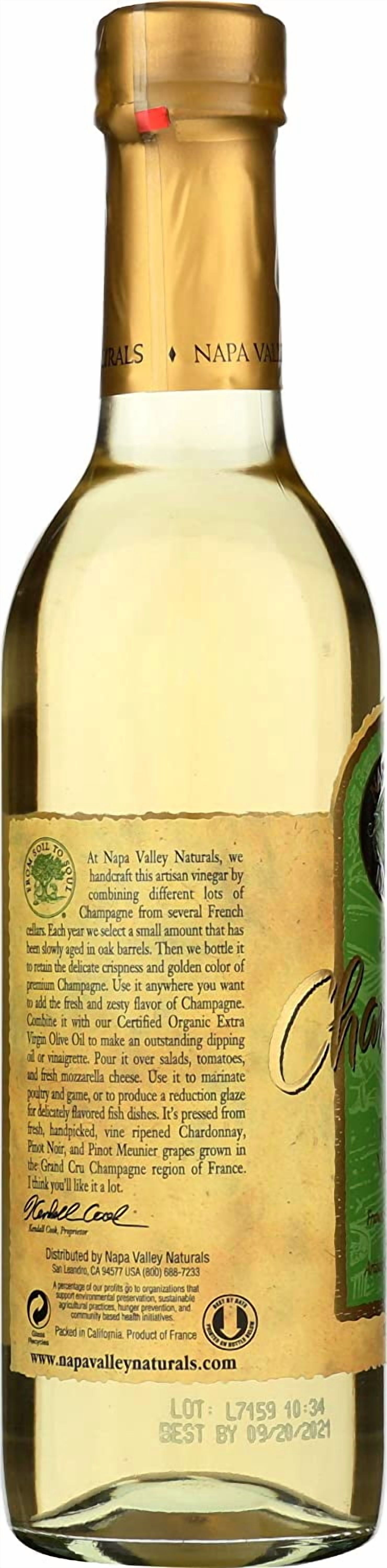 Napa Valley Naturals Champagne Reserve Wine Vinegar 12.7 fl oz Pack of 4
