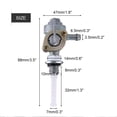 thumbnail image 2 of Grifo gasolina generador, llave de gasolina, paso de la rosca 10 x1.25, valvula de gasolina para depósito/generador/electrogeno grifo gasolina generador Spptty Piezas de automóviles y motocicletas, 2 of 6