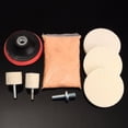 thumbnail image 2 of 8 Pcs Car Glass Polishing Set 120g Cerium Oxide Powder Windscreen Glass Polishing Buffering Kit, 2 of 2