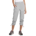 thumbnail image 2 of baleaf Women's Hiking Pants Quick Dry Lightweight Water Resistant Stretch Cargo Pants with Zipper Pockets Travel Camping 29''-glacier gray L, 2 of 7