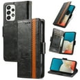 thumbnail image 1 of Case for Samsung Galaxy A53 5G Cover Leather Wallet Folio Case Book Design Flip Magnetic Closure - Black, 1 of 5
