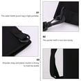 thumbnail image 4 of Bottle Bag Portable Water Hiking Travel 1000 ML Insulation Neoprene Bottles Holder Tumbler Carrier with Strap 20 Liter, 4 of 6