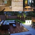 thumbnail image 4 of LED Deck Light Kit Low Voltage Waterproof Warm White Recessed Deck Lighting Ground Light, 4 of 5