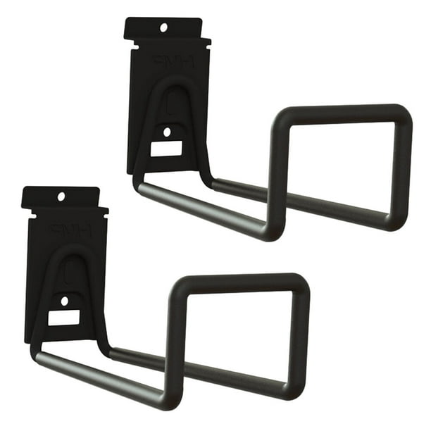 BESTYASH 2Ud Soportes De Pared Para En Negro Para Colgar Y Ahorrar Espacio