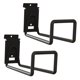 thumbnail image 1 of BESTYASH 2Ud Soportes De Pared Para En Negro Para Colgar Y Ahorrar Espacio, 1 of 8