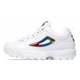 thumbnail image 1 of Tenis Fila Disruptor II Pride Hombre XM00760199 blanco 28, 1 of 5