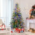 thumbnail image 4 of 7 FT Pre-Lit Artificial Christmas Tree w/300 LED Lights 11 Modes 678 Branch Tips, 4 of 10