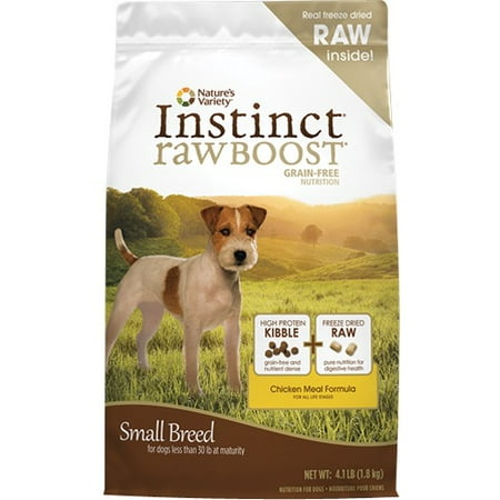 Instinct By Nature S Variety Raw Boost Small Breed Instinct By Nature S Variety Raw Boost Small Breed