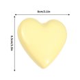 thumbnail image 2 of Momihoom Heart Shape Mini Hair Brush for Purse Travel Folding Pocket Mirror Foldable Comb, 2 of 4