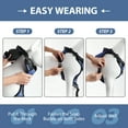 thumbnail image 6 of MASBRILL Dog Harness and Leash Set, No Pull Vest Harness, Reflective Adjustable Soft Padded Pet Harness with Handle for Small to Large Dogs, 6 of 8
