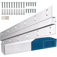 thumbnail image 2 of PHS French Cleat Hanger 30" Includes Anchor, Screws, and Bumpers - Mirror Hanging Kit, Z Clip, French Cleat Hanger Heavy Duty for Mirrors, Pictures, Art, Cabinets - Aluminum Z Bar Cleat - 1 Pack, 2 of 7