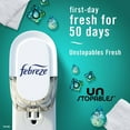 thumbnail image 5 of Febreze Unstopables Plug In Air Freshener, Odor-Fighting Scented Oil Refill, Fresh, 2 Refills, 5 of 12