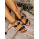 thumbnail image 1 of Women Faux Pearl Decor Slide Fashion Sandals, 1 of 4
