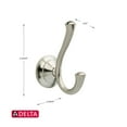 thumbnail image 3 of Linden Double Robe Hook in Stainless Steel, 3 of 4