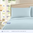 thumbnail image 2 of Juego de sábanas Sweet Home Collection 1800 Supreme Full Light Blue, 2 of 6