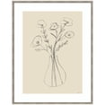thumbnail image 4 of Kate and Laurel Framed Wall Art Print Floral Vase by Gabrielly Guedes, 32 x 41, Belvedere Silver Frame, Modern Contemporary, Flower Art for Wall Decor, 4 of 8