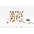 thumbnail image 4 of Creative Beginning Wooden Alphabet Puzzle for Kids Ages 3-5 with Tracers & Chalkboard Base, ABC Learning Blocks Printing and Letter Matching Educational Toy, 4 of 13