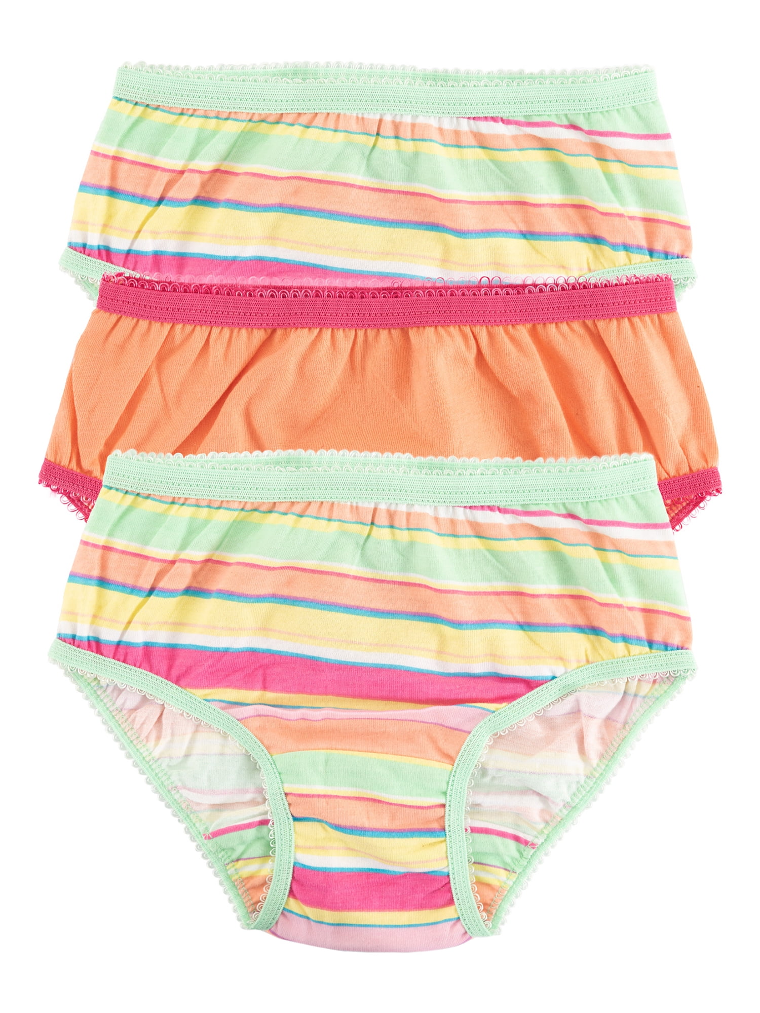 Wonder Nation Toddler Girl Briefs, 18-Pack, Sizes 2T-5T