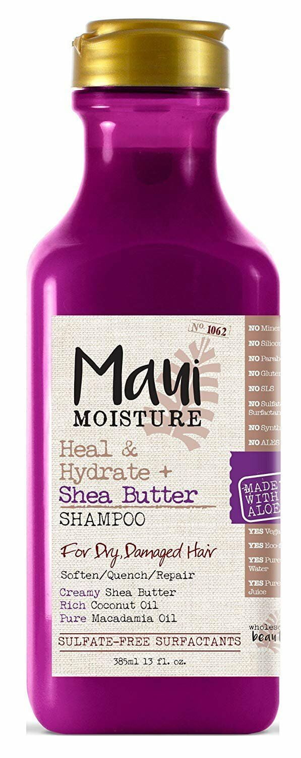 Maui Moisture Shea Butter 13 Ounce Heal & Hydrate 385ml 2 Pack -