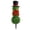 Green1, variant on Christmas Snowman Topiary, Artificial Snowman Shaped Boxwood Tree with Santa Hat, Topiary for Outdoor Indoor Porch Decor Holiday Home and Garden Styling