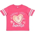thumbnail image 3 of Inktastic Daddy's Little Sweetie with Pink Heart Cookie Boys or Girls Toddler T-Shirt, 3 of 5